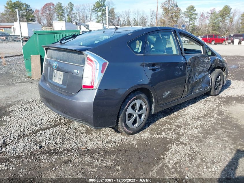 2014 TOYOTA PRIUS TWO - JTDKN3DU5E0381747