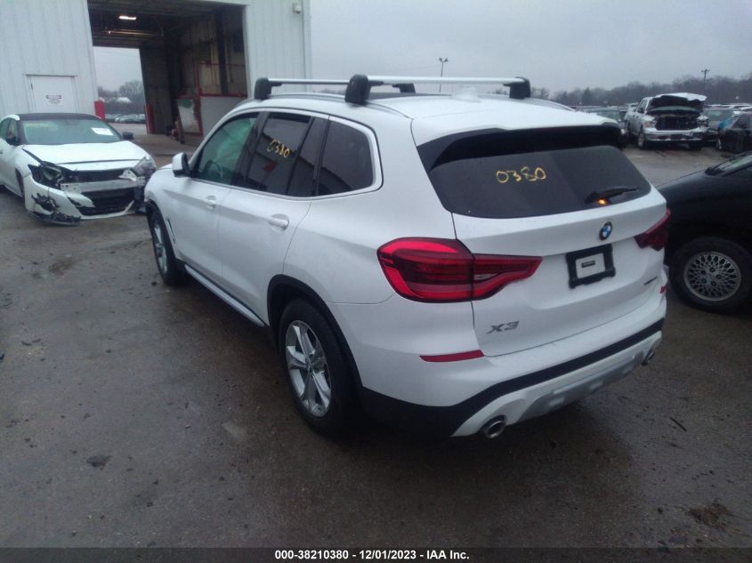 2020 BMW X3 XDRIVE30I - 5UXTY5C03L9D58886