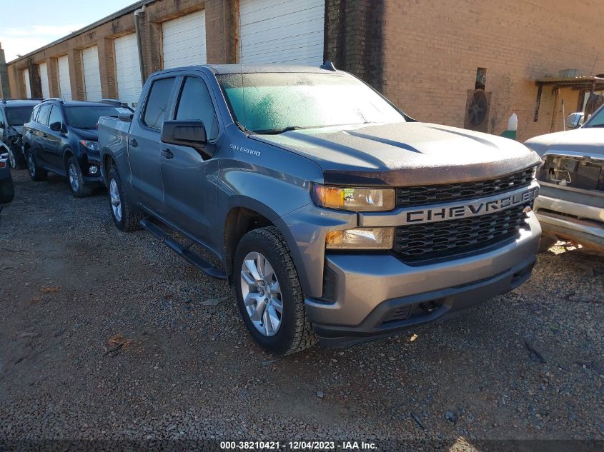 2019 CHEVROLET SILVERADO K1500 CUSTOM - 3GCPYBEH5KG308544