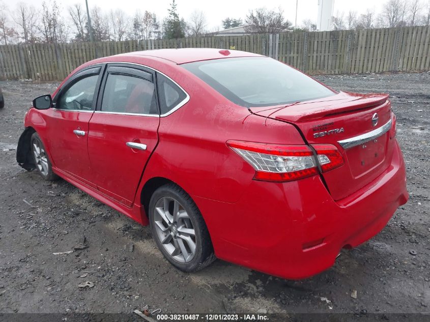 2015 NISSAN SENTRA SR - 3N1AB7AP6FY265431