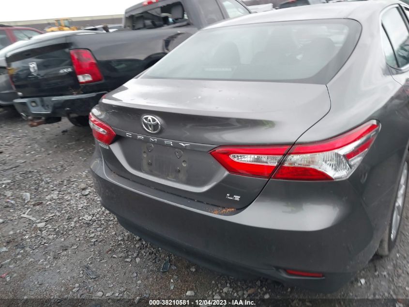 2018 TOYOTA CAMRY LE - 4T1B11HK0JU115995