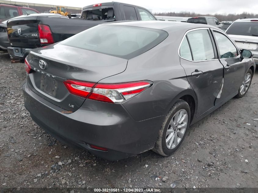 2018 TOYOTA CAMRY LE - 4T1B11HK0JU115995