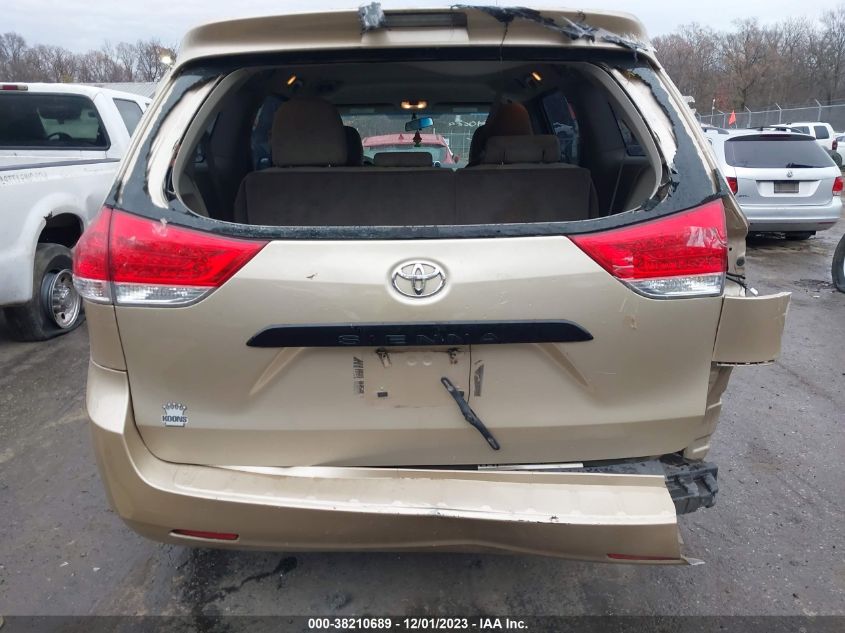 2014 TOYOTA SIENNA - 5TDZK3DC9ES478350