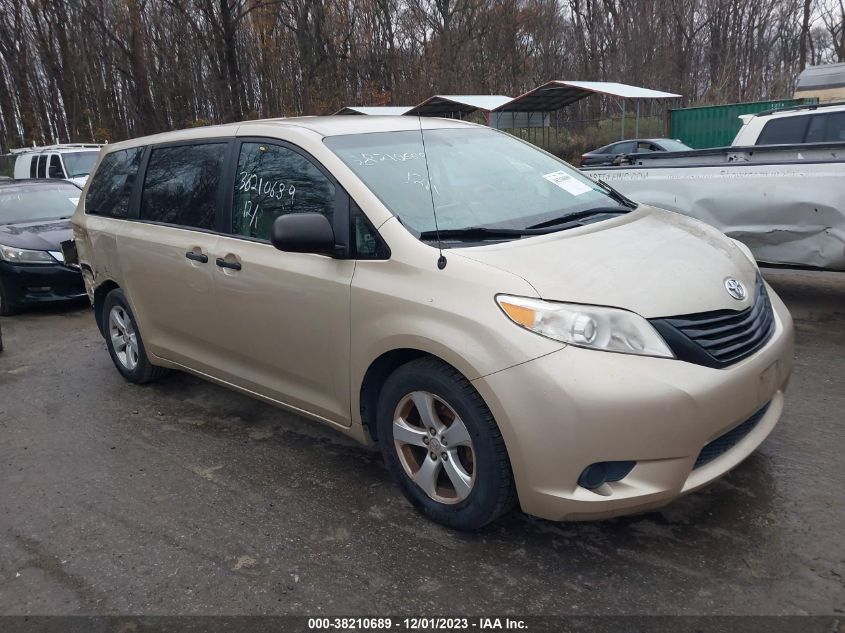 2014 TOYOTA SIENNA - 5TDZK3DC9ES478350