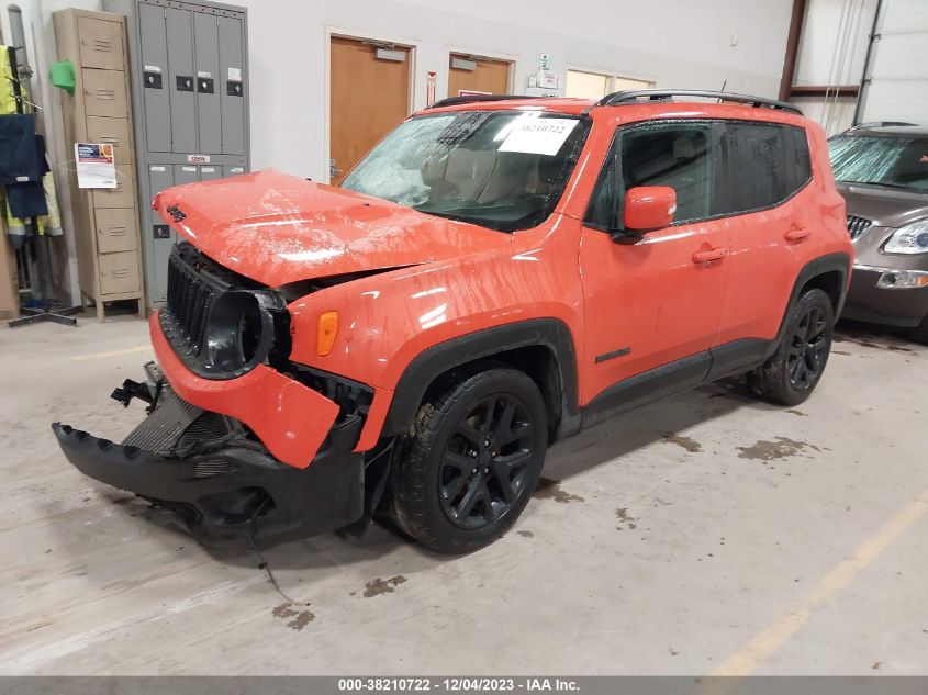 2017 JEEP RENEGADE LATITUDE - ZACCJABBXHPG00593