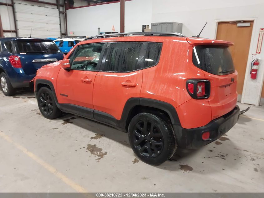 2017 JEEP RENEGADE LATITUDE - ZACCJABBXHPG00593