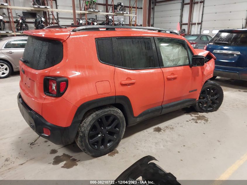 2017 JEEP RENEGADE LATITUDE - ZACCJABBXHPG00593