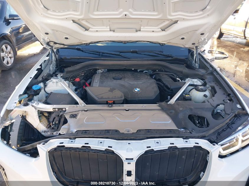 2022 BMW X3 XDRIVE30I - 5UX53DP05N9N20738