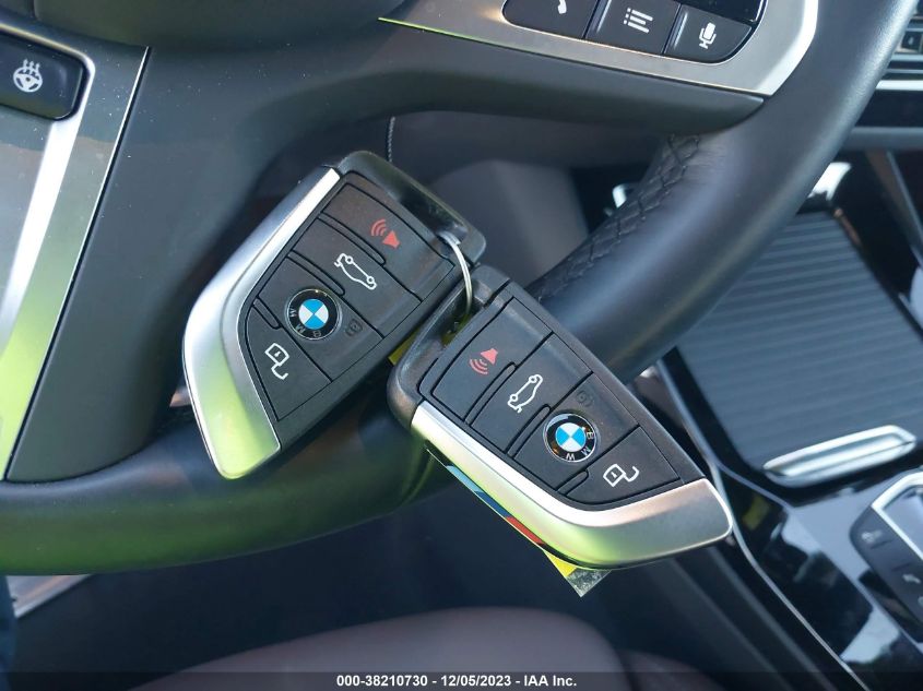 2022 BMW X3 XDRIVE30I - 5UX53DP05N9N20738