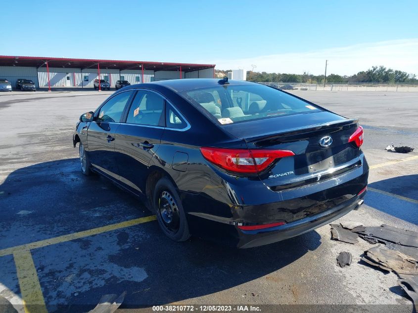 2017 HYUNDAI SONATA 2.4L - 5NPE24AFXHH537628