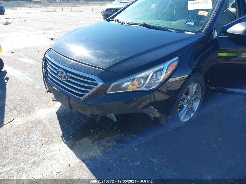 2017 HYUNDAI SONATA 2.4L - 5NPE24AFXHH537628