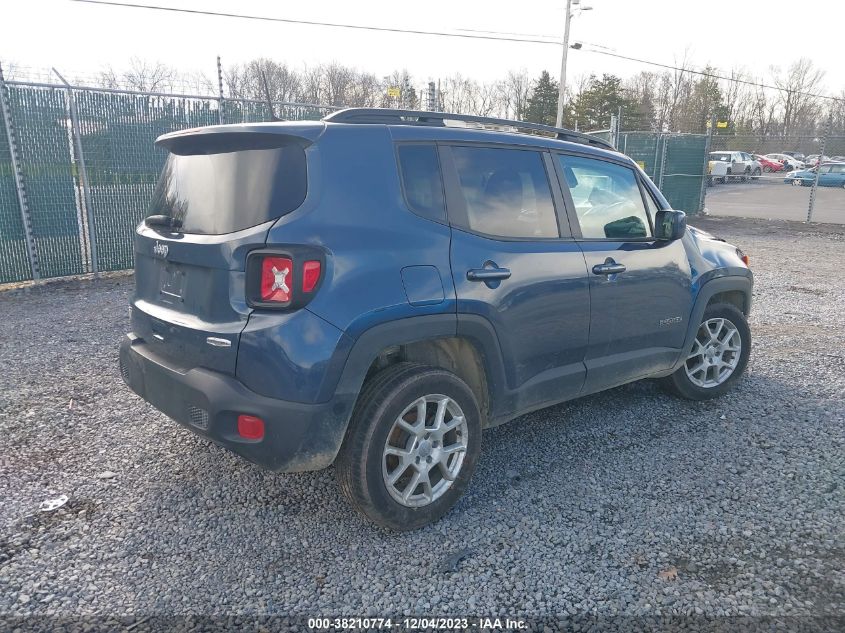 2020 JEEP RENEGADE LATITUDE 4X4 - ZACNJBBBXLPL92672