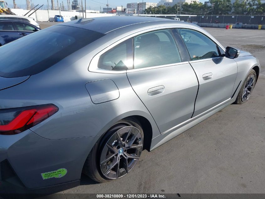 2023 BMW I4 EDRIVE35 WBY43AW02PFR10082