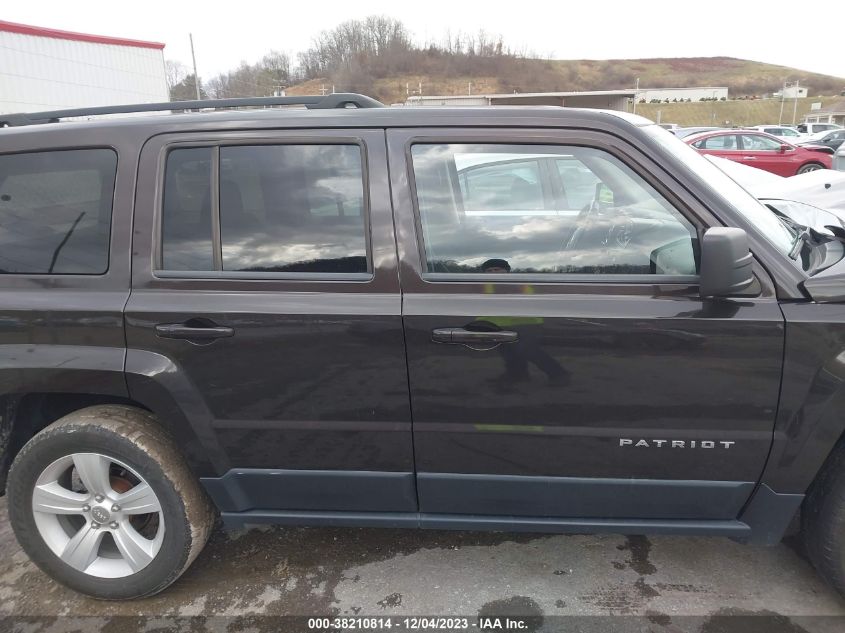 2014 JEEP PATRIOT LATITUDE - 1C4NJRFB6ED832099