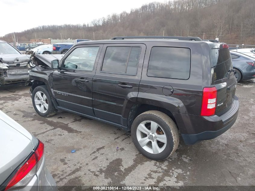 2014 JEEP PATRIOT LATITUDE - 1C4NJRFB6ED832099