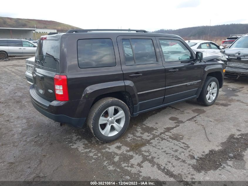 2014 JEEP PATRIOT LATITUDE - 1C4NJRFB6ED832099