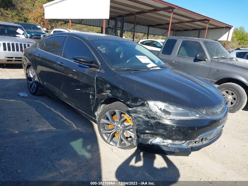 2015 CHRYSLER 200 C - 1C3CCCCB0FN683045