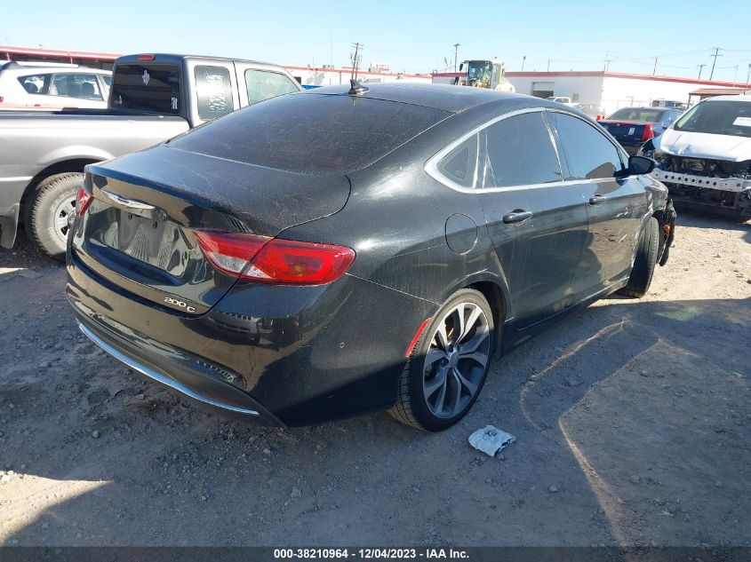 2015 CHRYSLER 200 C - 1C3CCCCB0FN683045