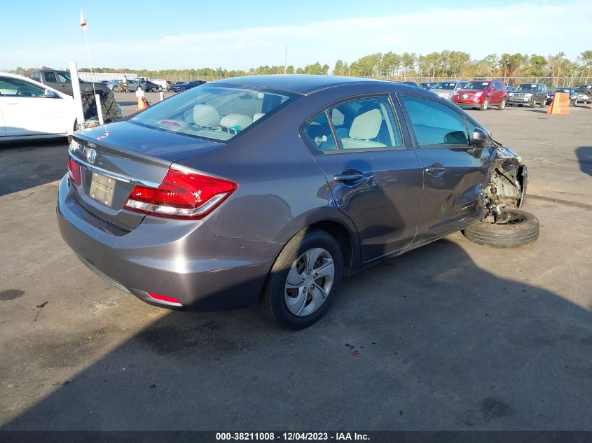 2014 HONDA CIVIC LX - 2HGFB2F58EH532426