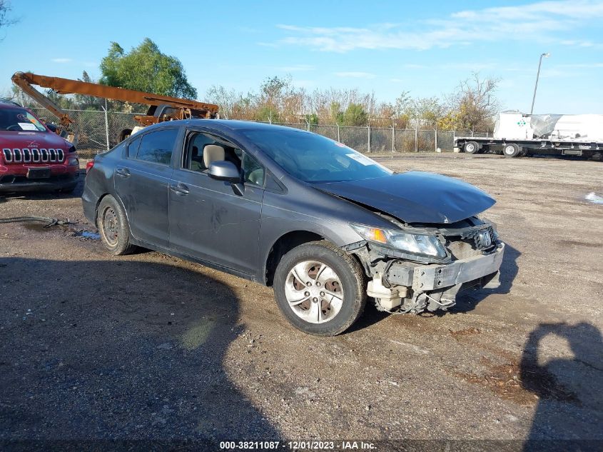 2013 HONDA CIVIC LX - 2HGFB2F58DH557048