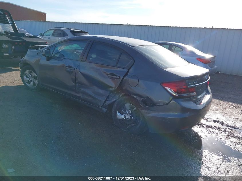 2013 HONDA CIVIC LX - 2HGFB2F58DH557048