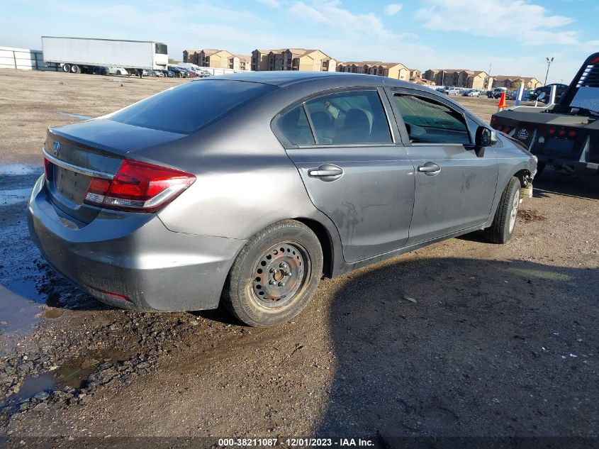 2013 HONDA CIVIC LX - 2HGFB2F58DH557048