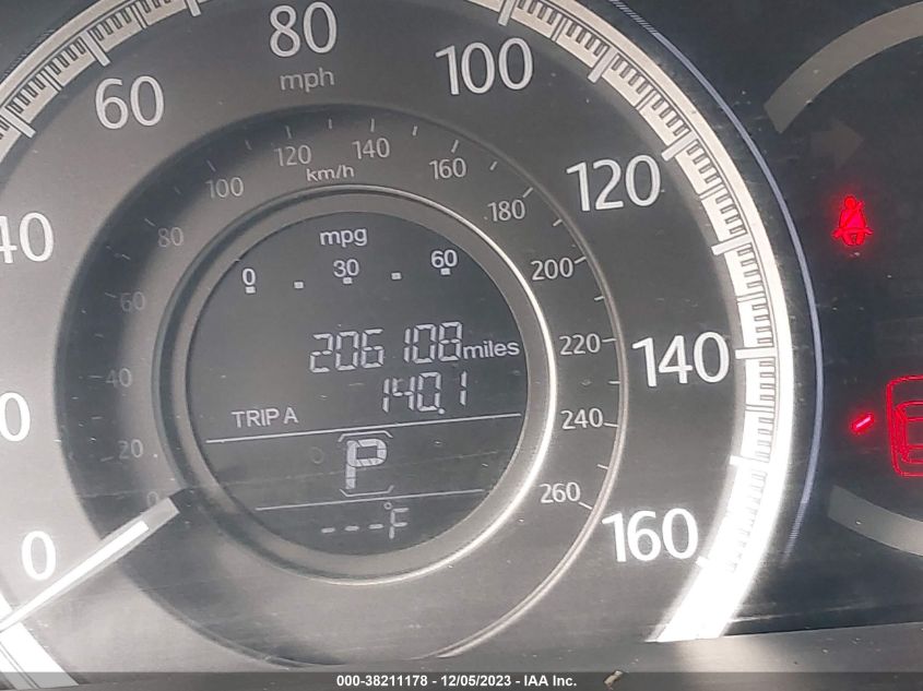 2014 HONDA ACCORD EX-L V-6 - 1HGCR3F81EA027549