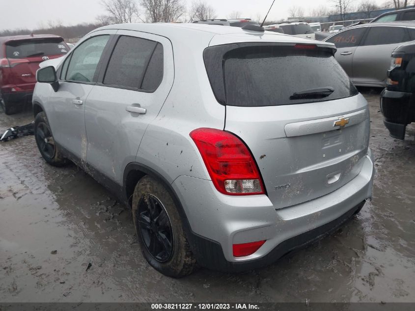 2020 CHEVROLET TRAX LS - 3GNCJKSB1LL300231