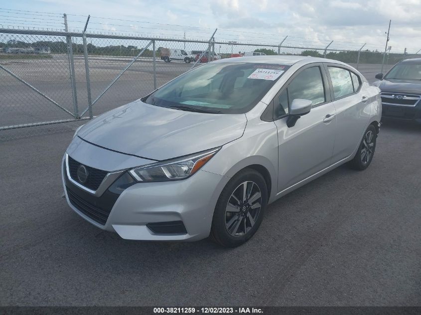 2021 NISSAN VERSA SV - 3N1CN8EV9ML878622
