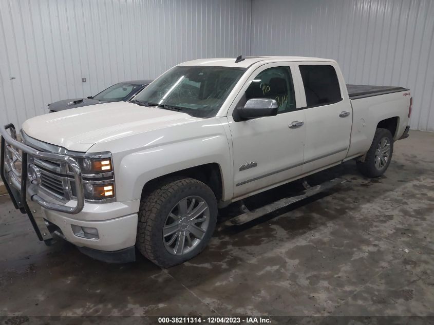2014 CHEVROLET SILVERADO 1500 HIGH COUNTRY - 3GCUKTEC3EG345316