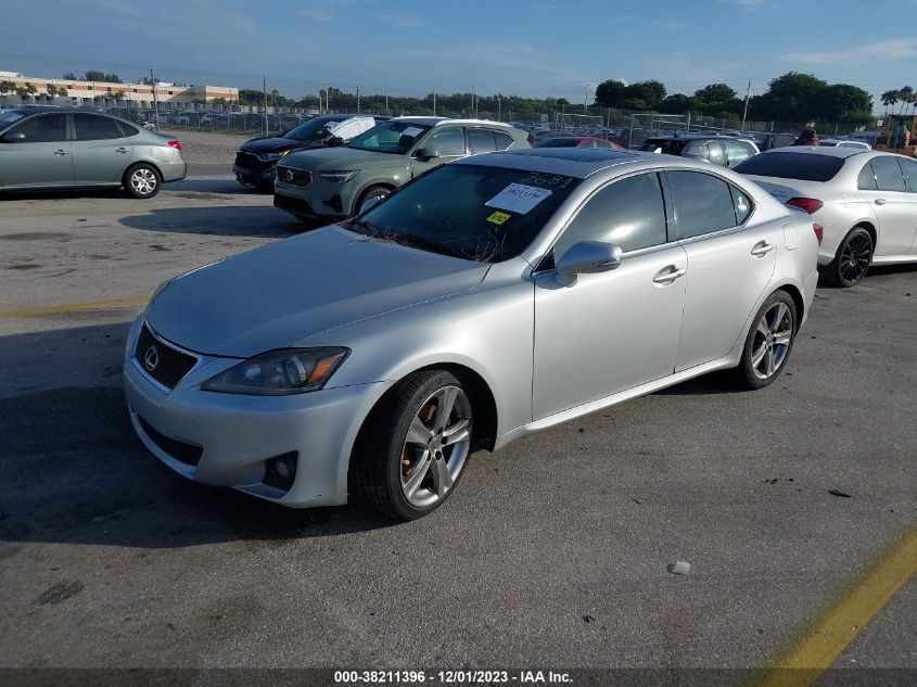 2013 LEXUS IS 250 - JTHBF5C25D5187681