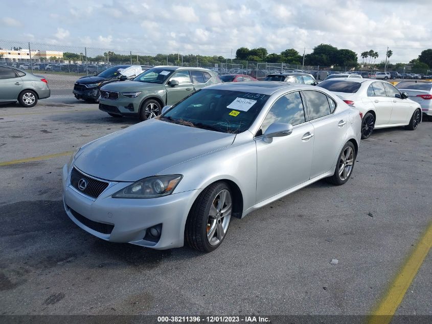 2013 LEXUS IS 250 - JTHBF5C25D5187681
