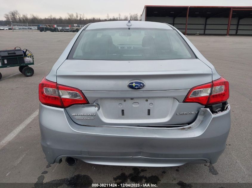 2016 SUBARU LEGACY 2.5I LIMITED - 4S3BNBN60G3018123