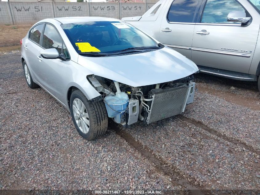 2016 KIA FORTE LX - KNAFX4A61G5577940