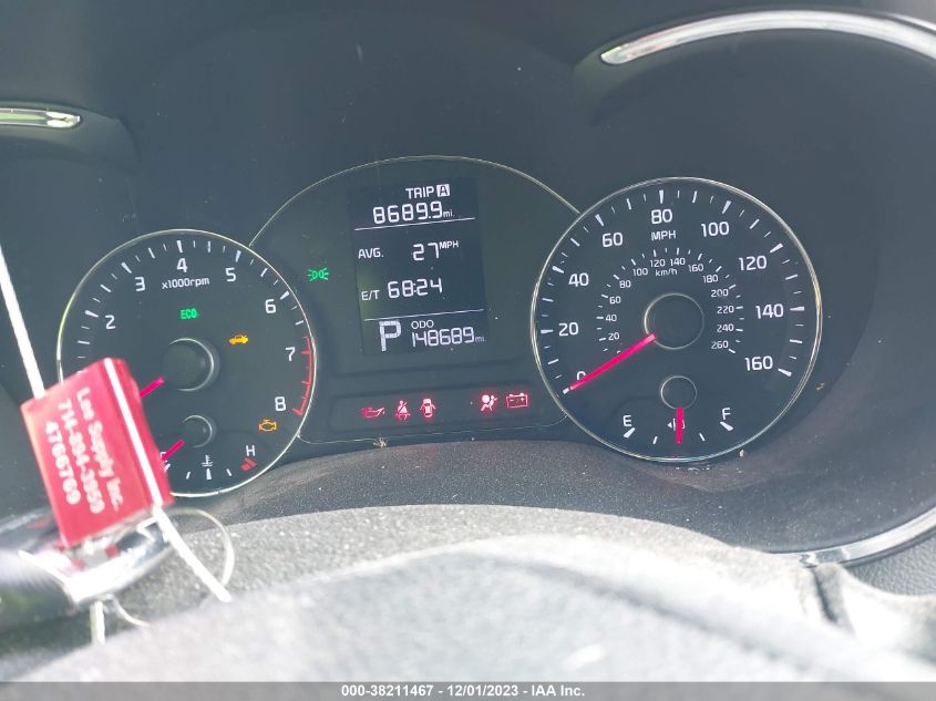 2016 KIA FORTE LX - KNAFX4A61G5577940