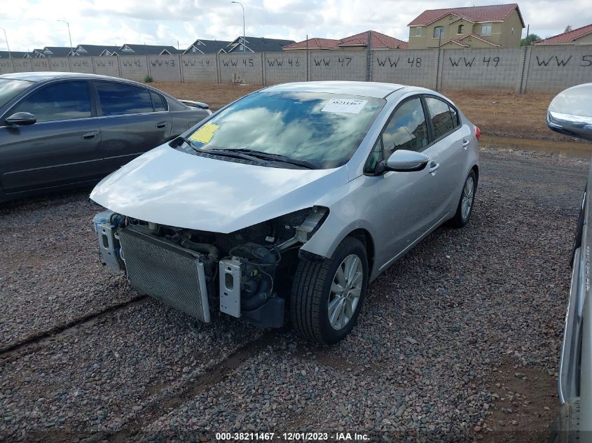 2016 KIA FORTE LX - KNAFX4A61G5577940