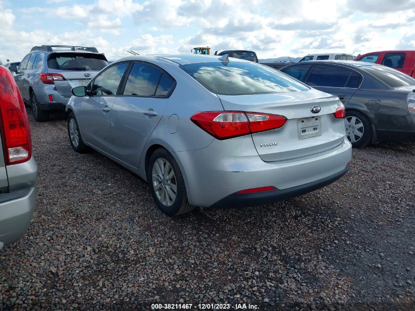 2016 KIA FORTE LX - KNAFX4A61G5577940