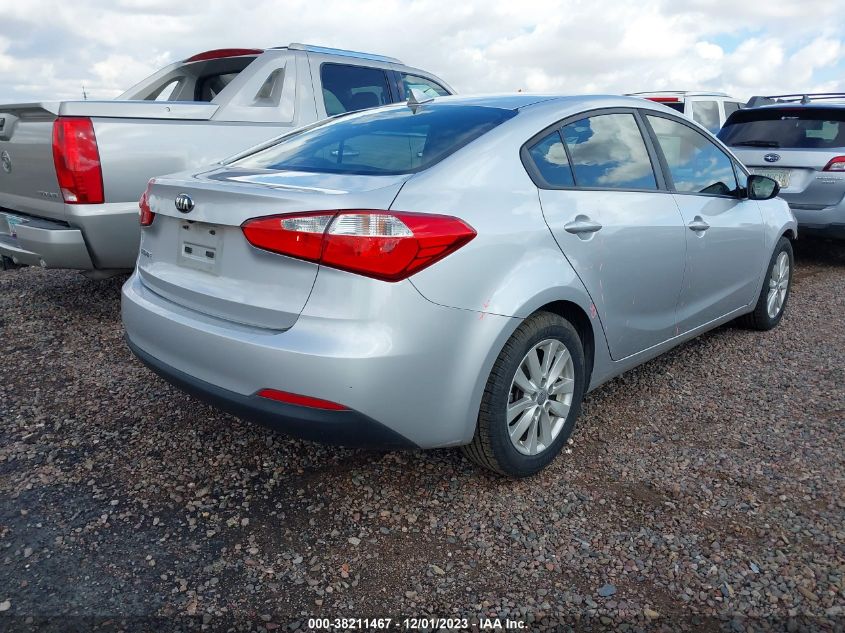2016 KIA FORTE LX - KNAFX4A61G5577940