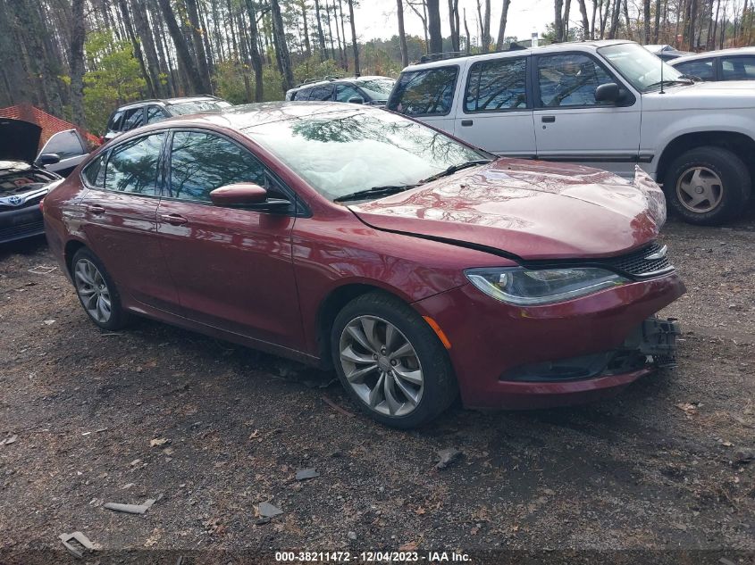 2015 CHRYSLER 200 S - 1C3CCCBG1FN528663