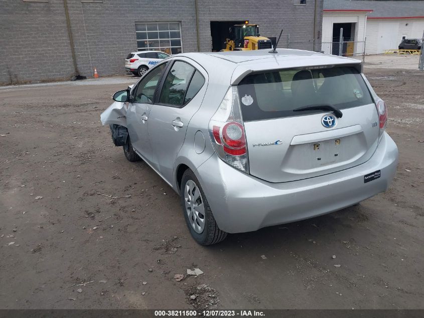 2014 TOYOTA PRIUS C TWO - JTDKDTB3XE1570949
