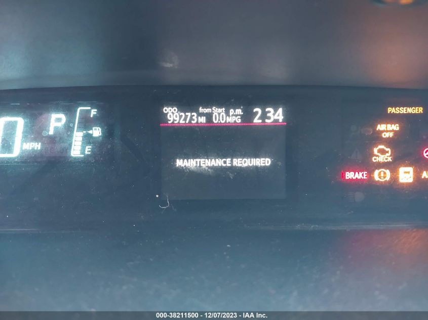 2014 TOYOTA PRIUS C TWO - JTDKDTB3XE1570949