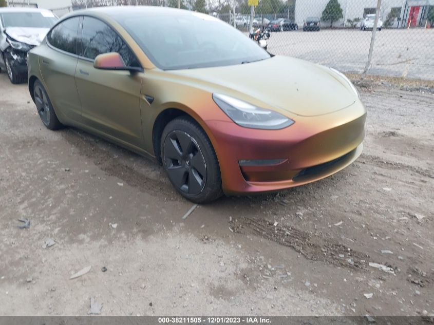 5YJ3E1EBXMF002179 TESLA MODEL 3 LONG RANGE DUAL MOTOR 2021