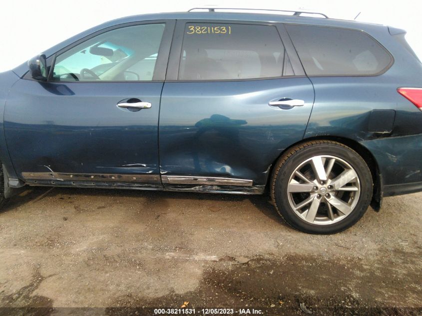 2013 NISSAN PATHFINDER PLATINUM - 5N1AR2MM9DC674344