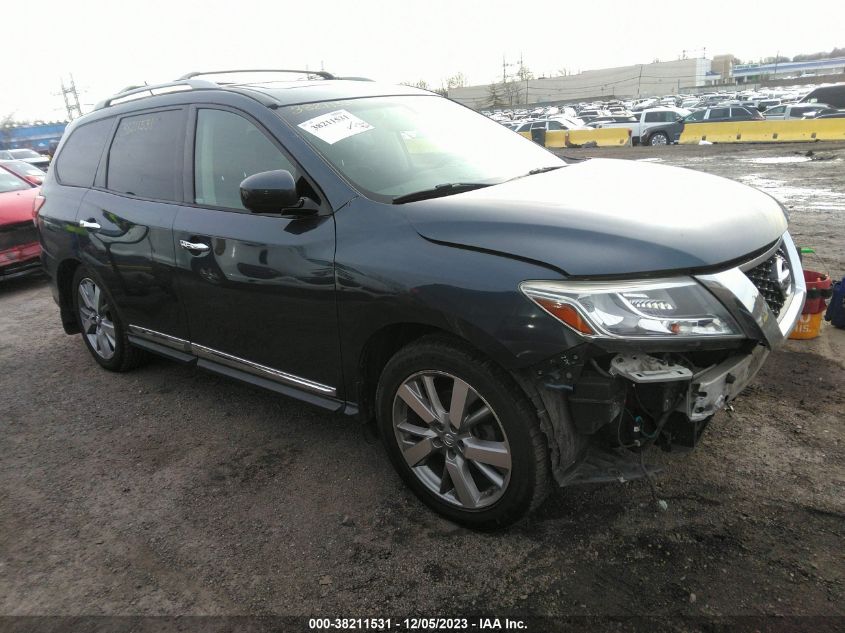 2013 NISSAN PATHFINDER PLATINUM - 5N1AR2MM9DC674344