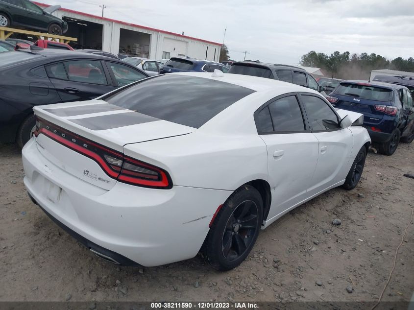 2016 DODGE CHARGER SXT - 2C3CDXHG5GH154175
