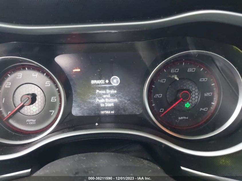 2016 DODGE CHARGER SXT - 2C3CDXHG5GH154175