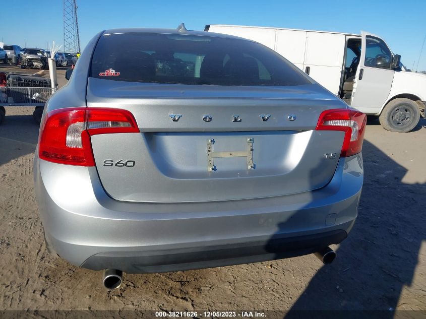 2013 VOLVO S60 T5/T5 PLATINUM - YV1612FS0D2227267