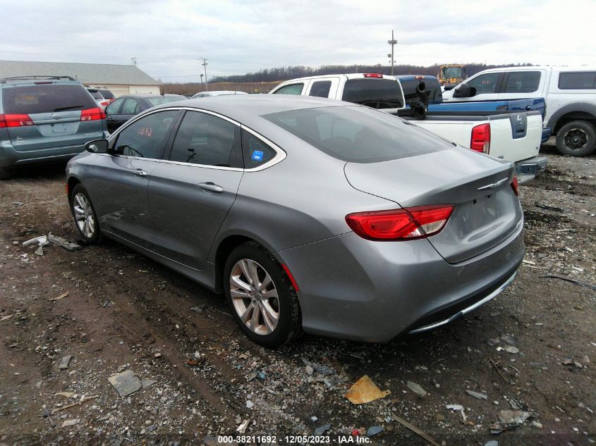 2016 CHRYSLER 200 LIMITED - 1C3CCCAB3GN145654