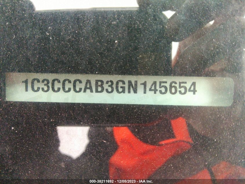 2016 CHRYSLER 200 LIMITED - 1C3CCCAB3GN145654