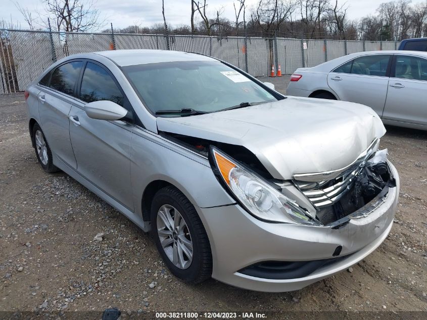 2014 HYUNDAI SONATA GLS - 5NPEB4AC7EH914501